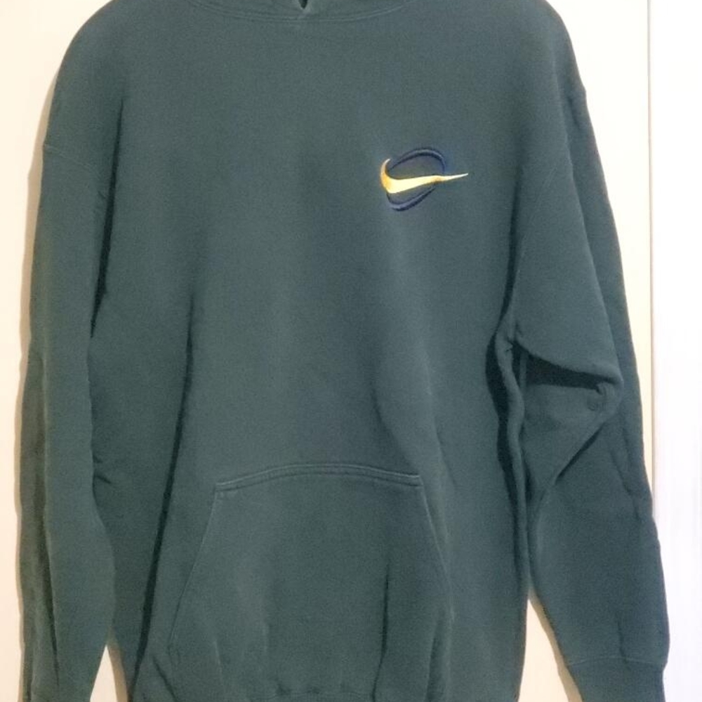 Vintage Nike Hoodie 90s Made In Canada Rare
